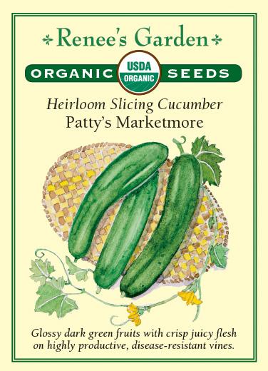 RG Cucumber Patty's Marketmore Organic